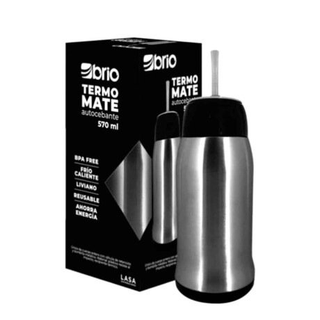 Termomate Brio autocebante con bombilla Acero inox 570ml 001