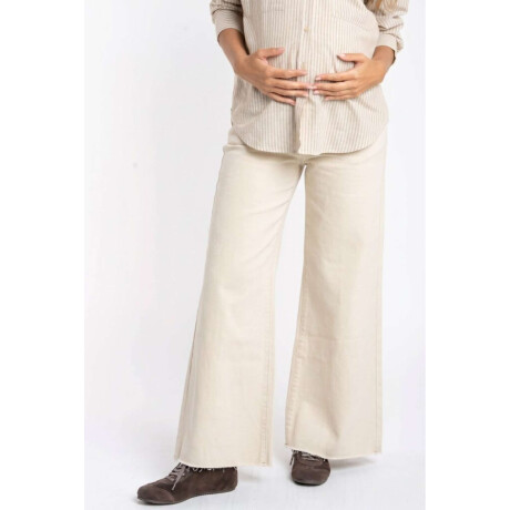Jean Lemon Mama Flare Wide Leg Nacar