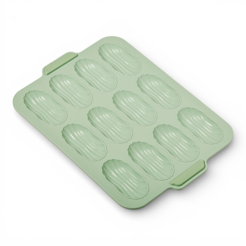 Molde de Silicona para Magdalenas 35.5×24.3cm Celeste