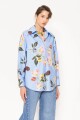 CAMISA BOTANIC Celeste