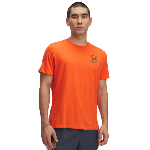 UA RUN 96 SHORTSLEEVE-ORG ORG-847