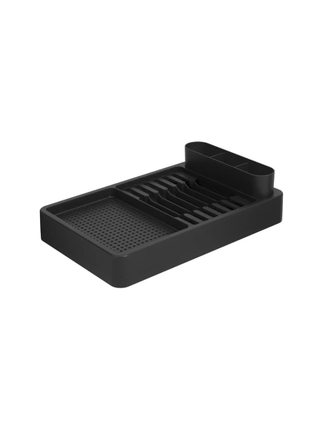 ESCURRIDOR FLAT PLASTICO NEGRO. 42x26x10CM ESCURRIDOR FLAT PLASTICO NEGRO. 42x26x10CM