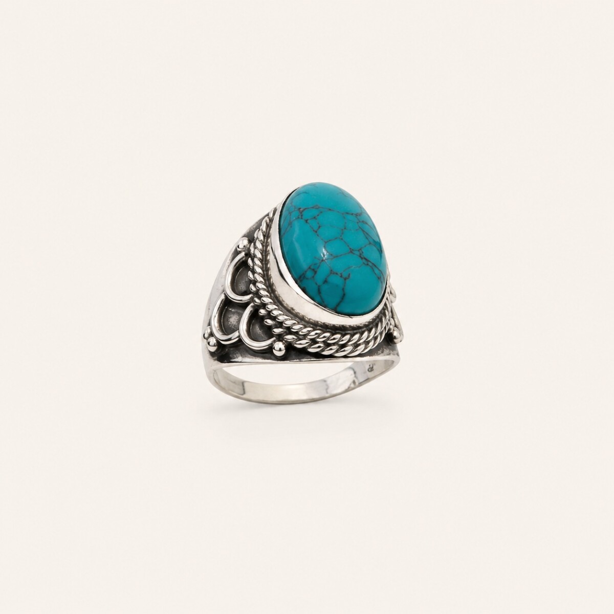 Anillo Turquesa - Plata 925 