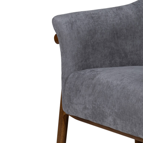 Butaca Lucca - Tela Microfibra C52 (Ceniza)