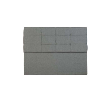 Respaldo Queen London Gris