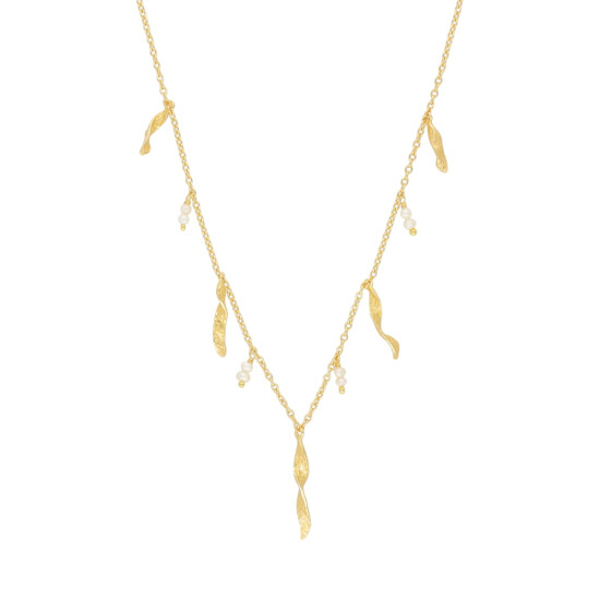 Collar Karvik Indriya Plata 925 bañada en una micra de oro 18k 0