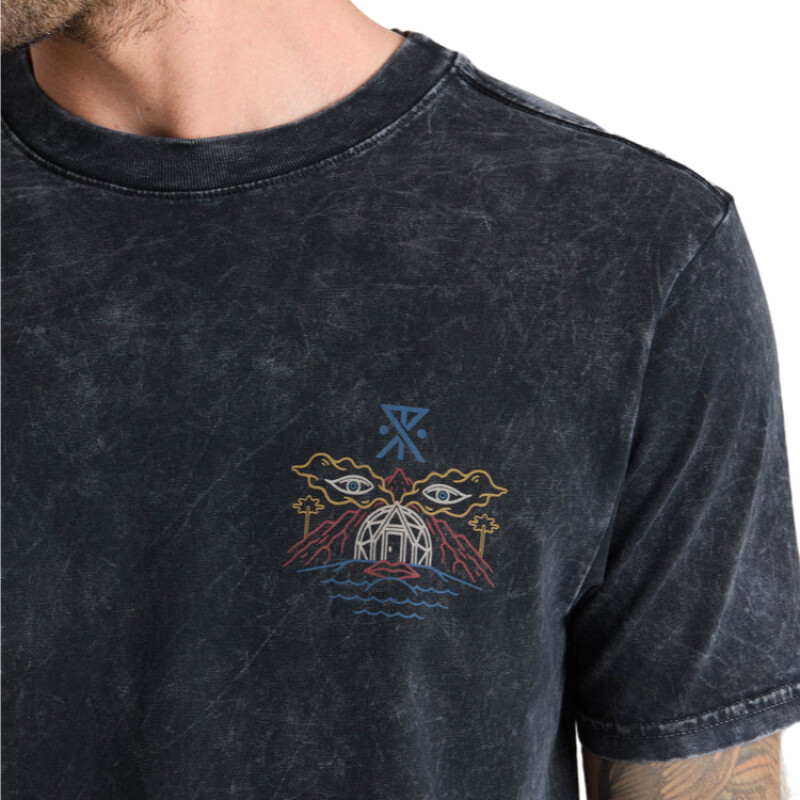 Remera Roark Open Roads - Negro Remera Roark Open Roads - Negro