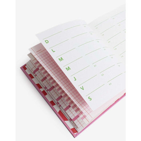 Agenda Diaria 2026 I'm Ready Combinacion Bicolor