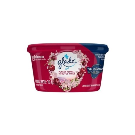 Glade gel aromatizador placer floral y frutos rojos 70g Glade gel aromatizador placer floral y frutos rojos 70g