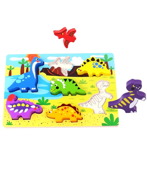 Chunky Puzzle - Dinosaur Único