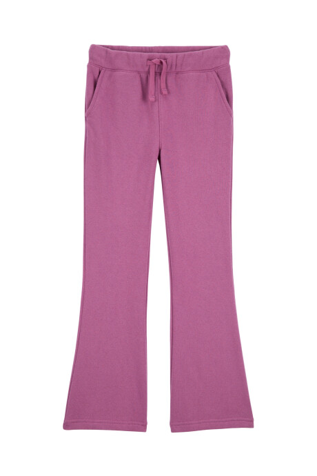 Pantalón de algodón, acampanado Sin color