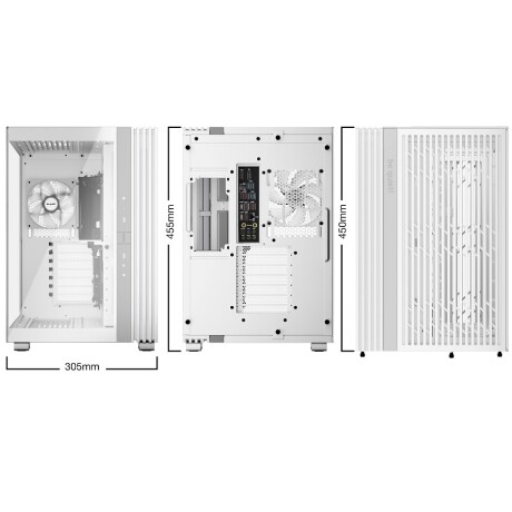 Gabinete Be Quiet! Light Base 600 LX Blanco 001