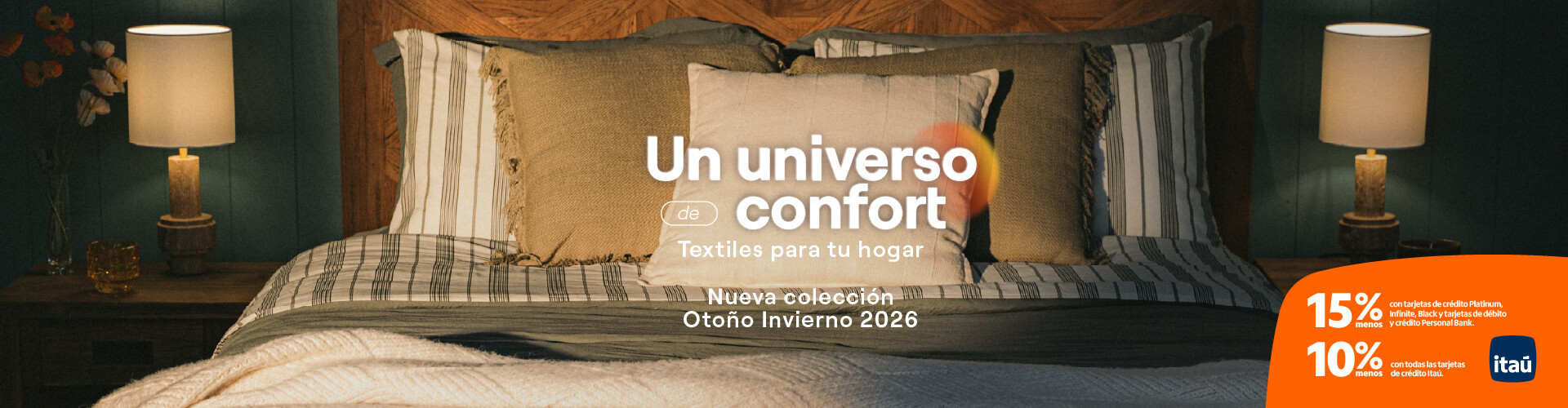 textiles con itaú