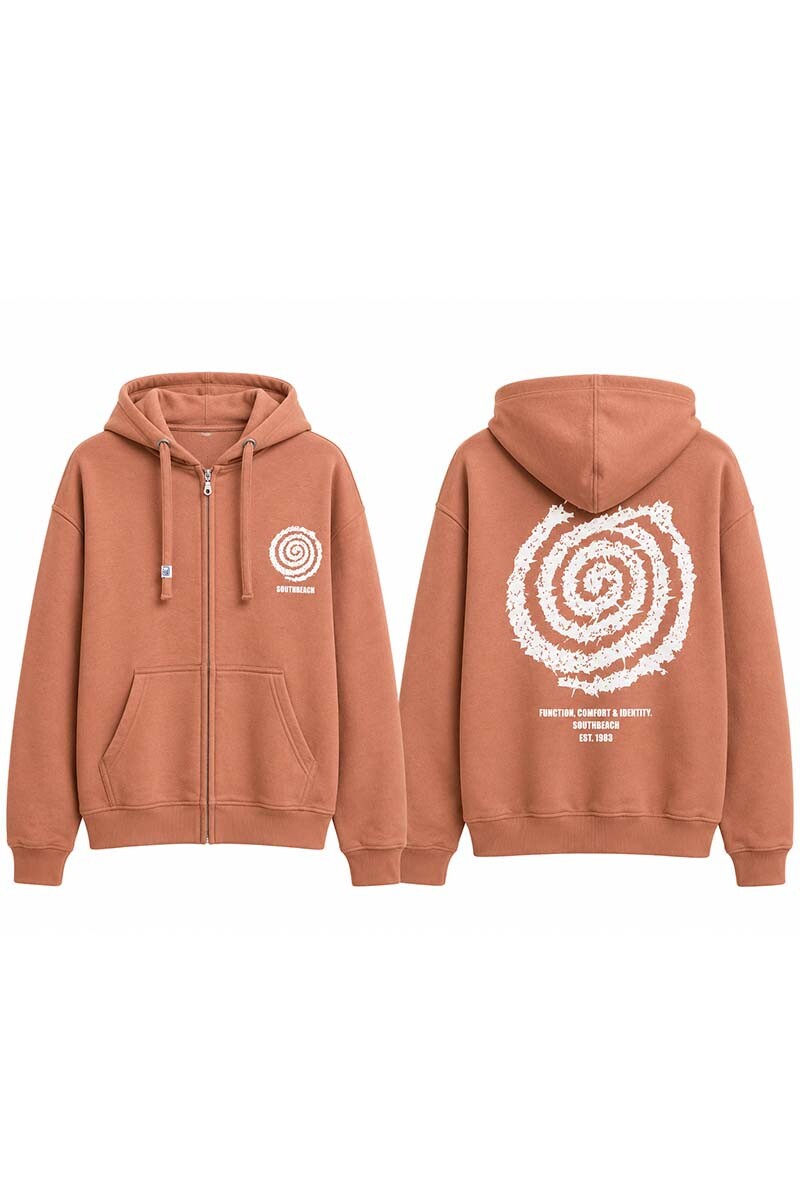 CAMPERA CANGURO C/FELPA SOUTH BEACH 9166 