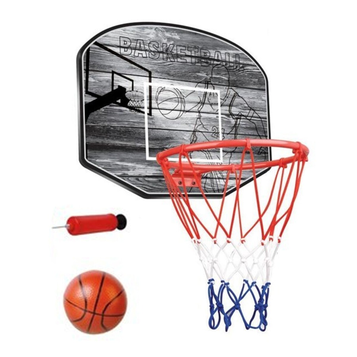 Tablero de Basket + pelota e inflador 