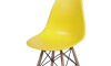 Silla Eames DKR - Base En Madera Amarillo
