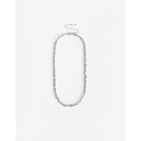 Collar De Acero Men´s Collection Plateado