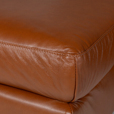 Rinconera Royale - Cuero Básico - Chaise Izquierdo 457 (Brandy)