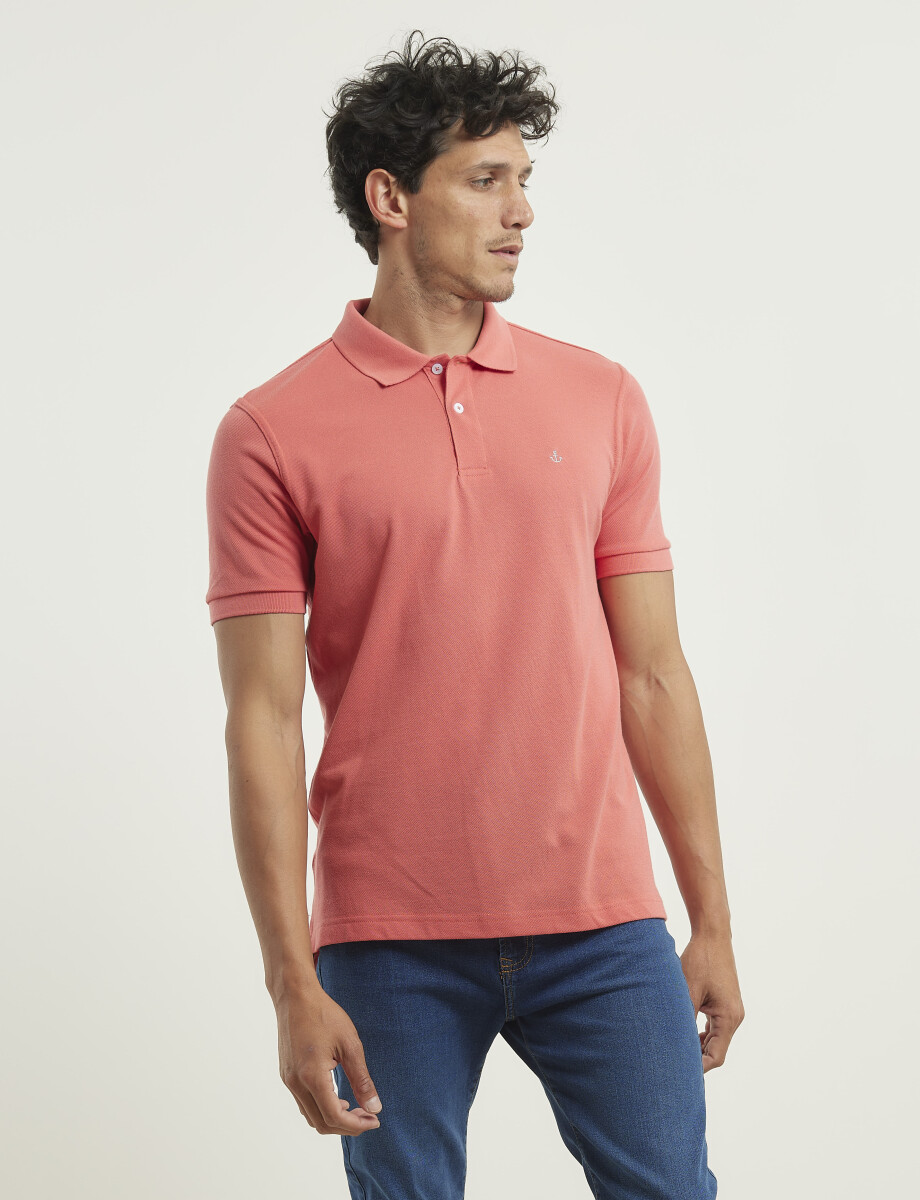 520602 REMERA PIQUÉ NAVIGATOR Coral