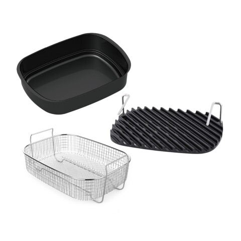 Freidora Air Fry Peabody con grill 6 litros 1600W Panel Digital Freidora Air Fry Peabody con grill 6 litros 1600W Panel Digital