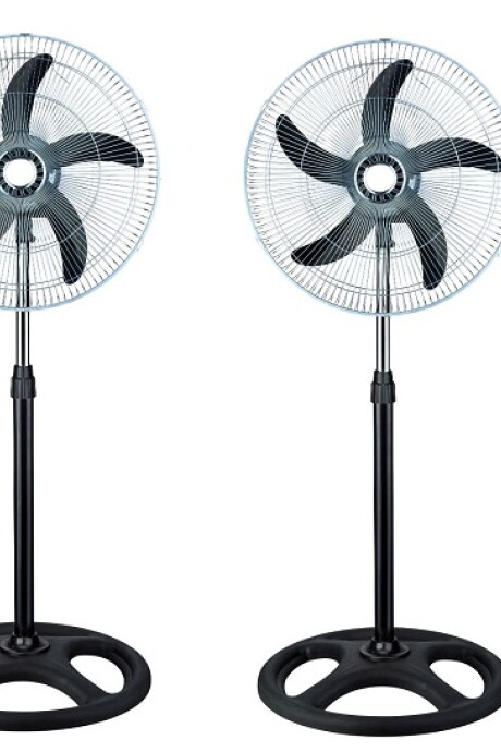 Pack X 2 Ventiladores Industrial Con Pedestal Pié 5 Hélices Pack X 2 Ventiladores Industrial Con Pedestal Pié 5 Hélices
