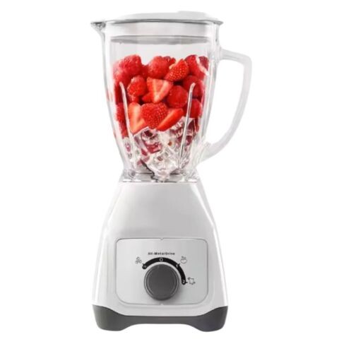 Licuadora LCA Con Vaso De Vidrio Blanca