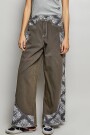 PANTALON COMBINADO Gris