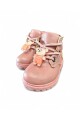 BORCEGO INFANTIL CON APLIQUE Rosa