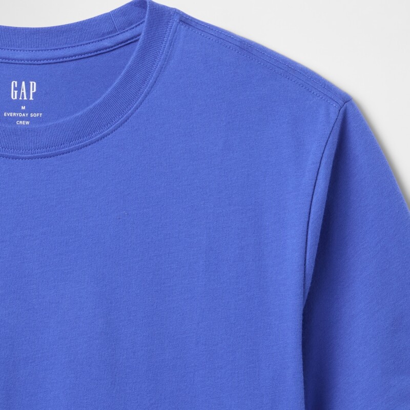 V-EVERYDAY SOFT CREW - SOLID DAZZLING BLUE 183949TC