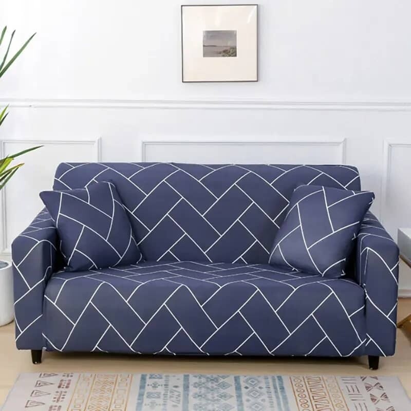 Funda Sillón 1 Cuerpo Estampada Ladrillos