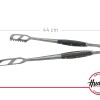 Pinza parrillera acero inoxidable y madera Pinza parrillera acero inoxidable y madera