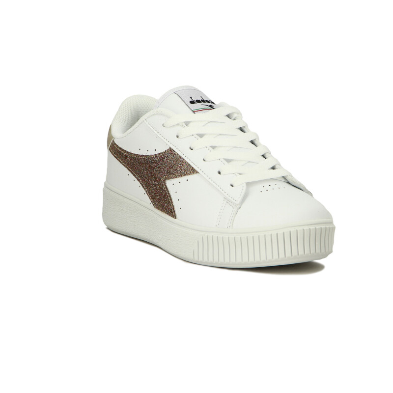 Championes Diadora Set Blanco-Dorado