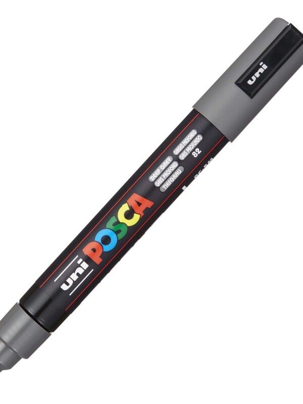 MARCADOR UNI POSCA 2.5 MM GRIS N/A