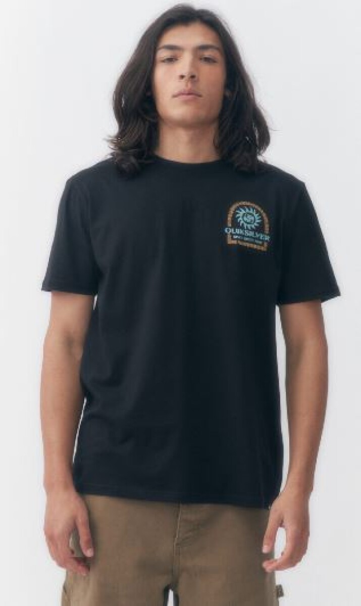 T-SHIRT QUIKSILVER 40604 - NEGRO 