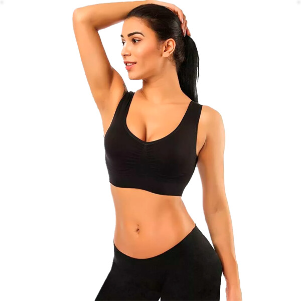 Soutien Top Deportivo Negro Talla XS-S