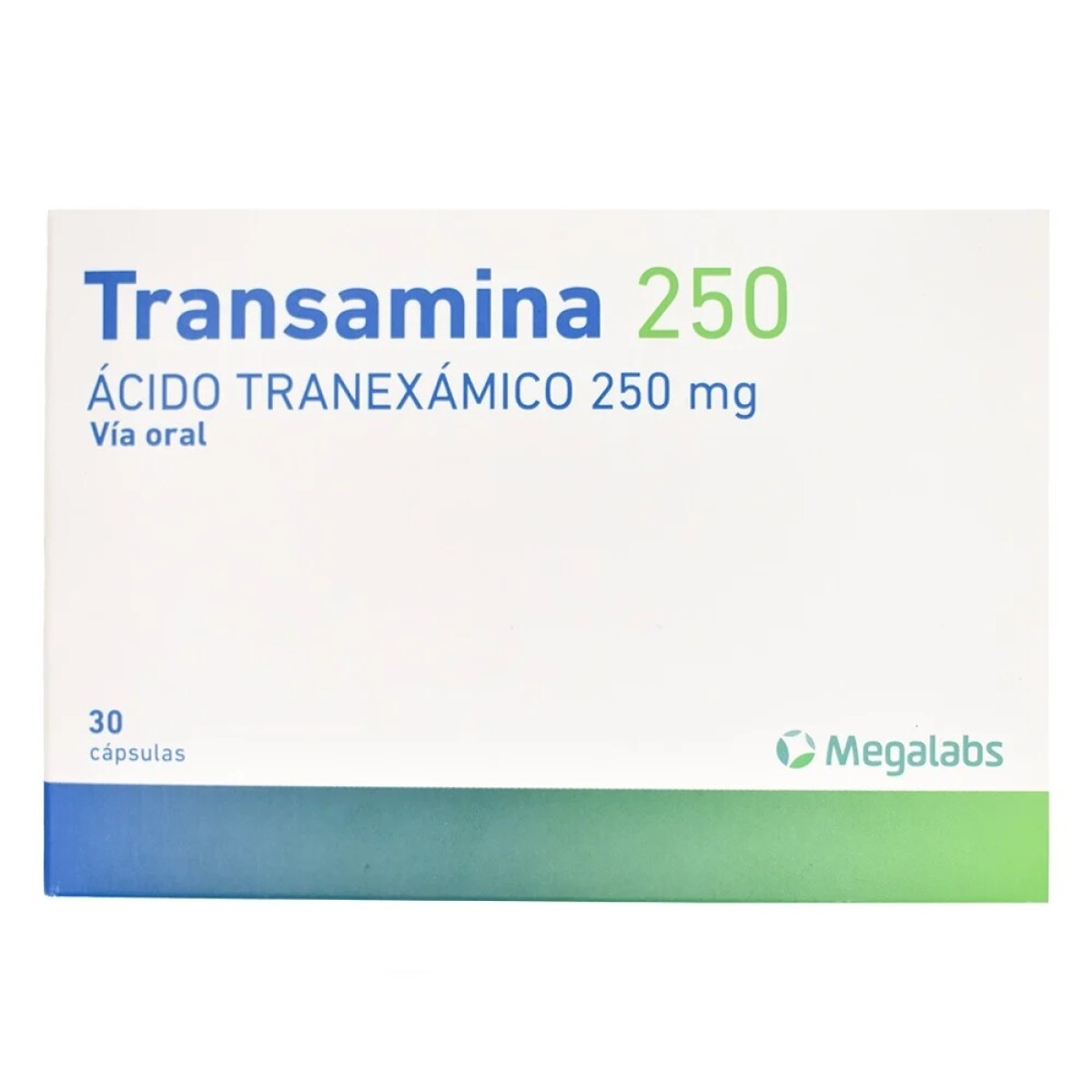 Transamina 250 Mg. 30 Caps. 