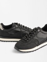 Zapatillas Running Rejilla negro