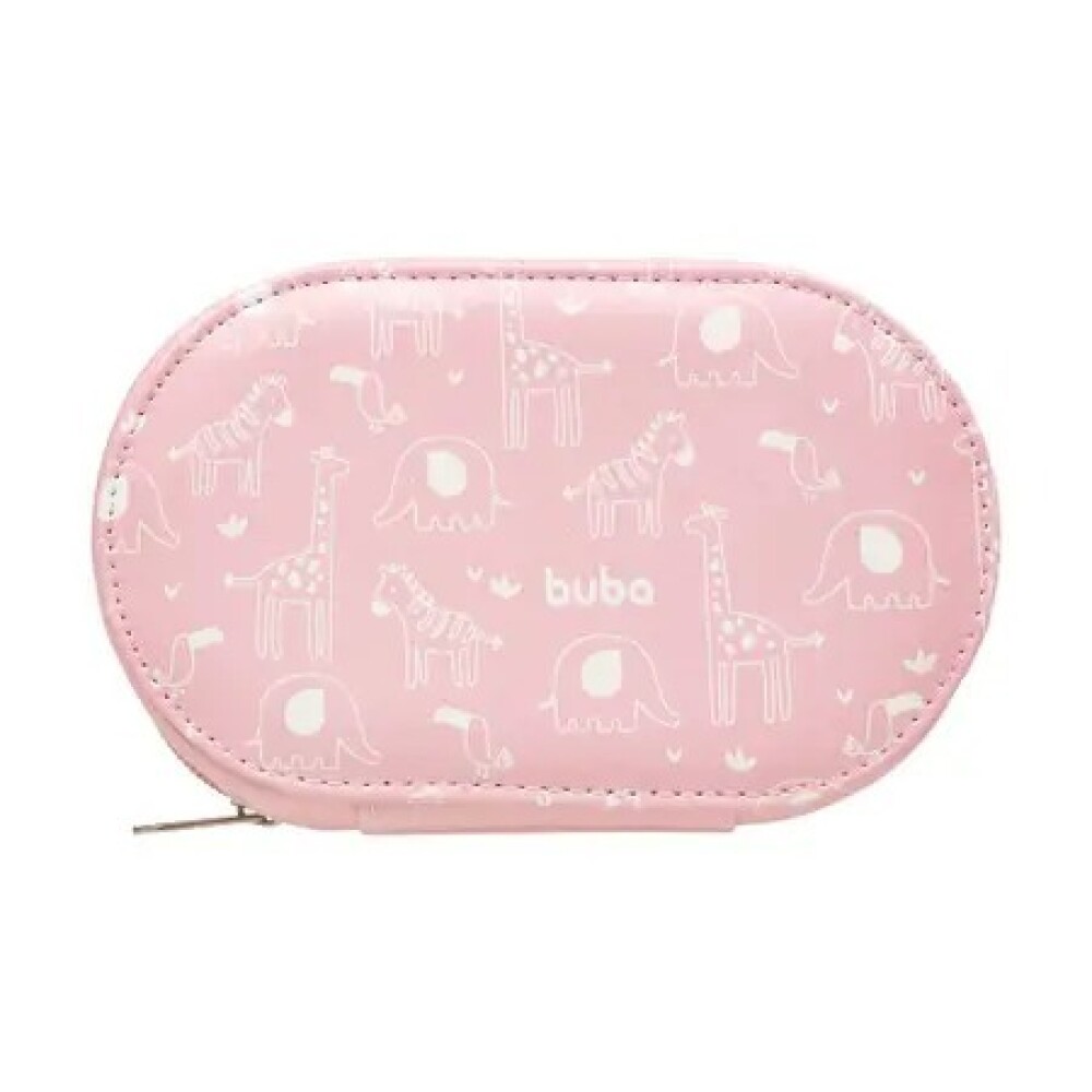 Set cuidados higiene clasico neccesaire BUBA rosado