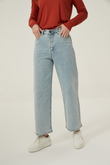 Pantalon Amate Celeste Grisaceo