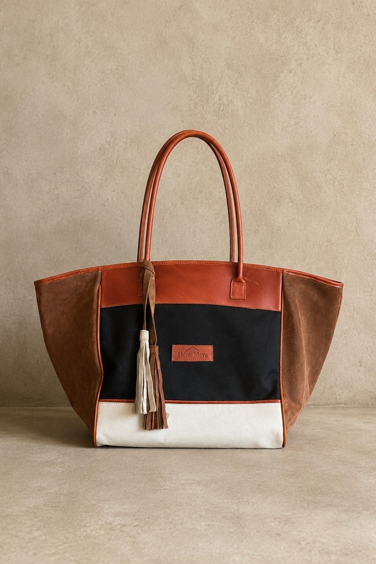 Colorful Weekender Negro / Tostado