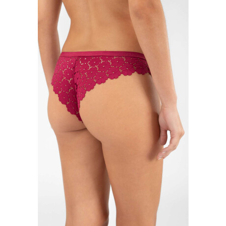 Bikini pali Bordeaux oscuro