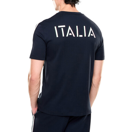 Remera EA7 Italian Spirit Blue