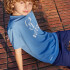 T-SHIRT BASIC BOYS TRNG LIMA PRIM MELANGE AZUL COR MELANGE