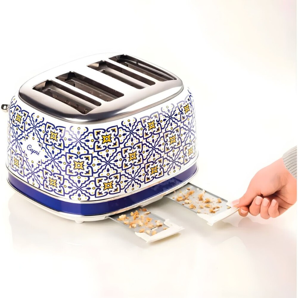 Tostadora Capri - 4 Panes - Estilo Mediterráneo - Ariete Tostadora Capri - 4 Panes - Estilo Mediterráneo - Ariete