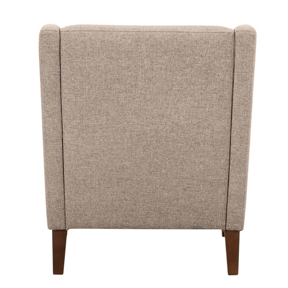 BUTACA MARRÓN TELA ARISTOCRATA