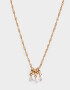 Cadena Corta con Dije Strass Crystal Cadena Corta Con Dije Strass Crystal - Dorado