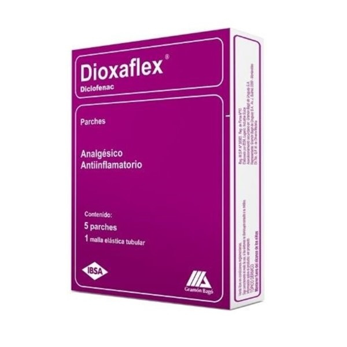 Dioxaflex 5 Parches 