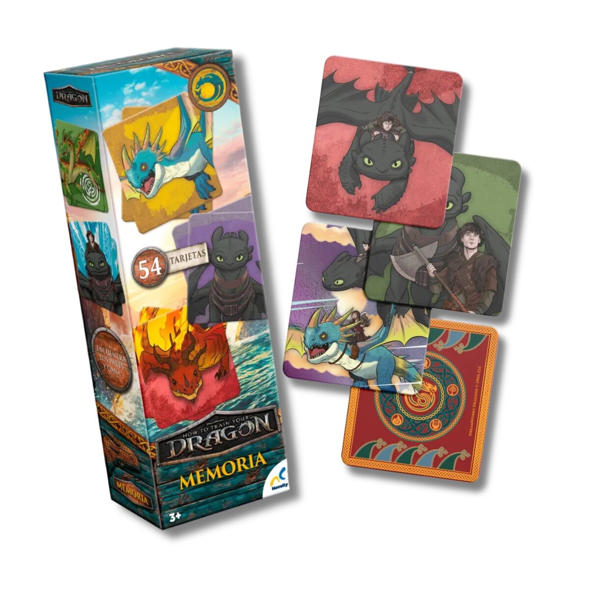 Juego De Memoria Cómo Entrenar A Tu Dragón 