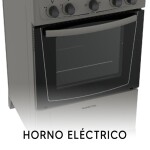 COCINA COMBINADA-MESA INOX- AUTO LIMP. - ENC. ELÉCTRICO, PATA ALTA S/E acero inoxidable