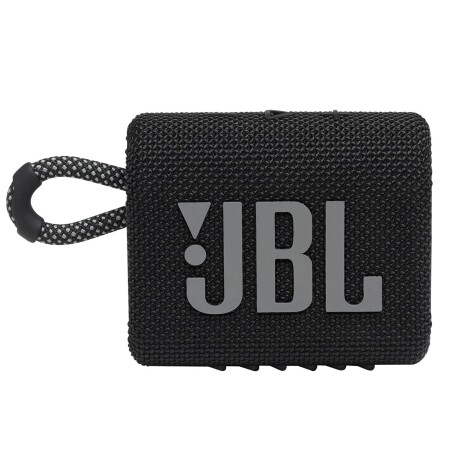 Parlante Jbl Go 3 Portátil Con Bluetooth Black Parlante Jbl Go 3 Portátil Con Bluetooth Black